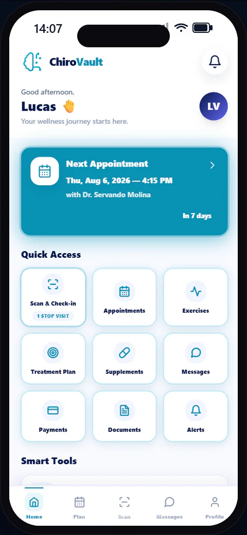 Patient Experience — ChiroVault